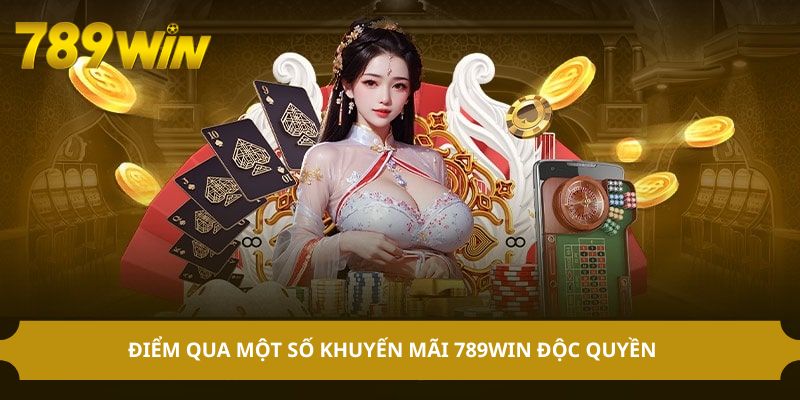 Điểm qua một số khuyến mãi 789WIN độc quyền